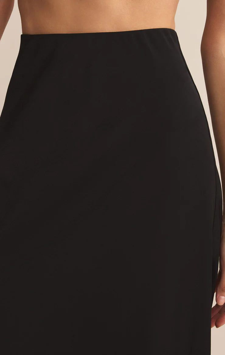Z Supply ‘Izabel Luxe Satin Skirt’