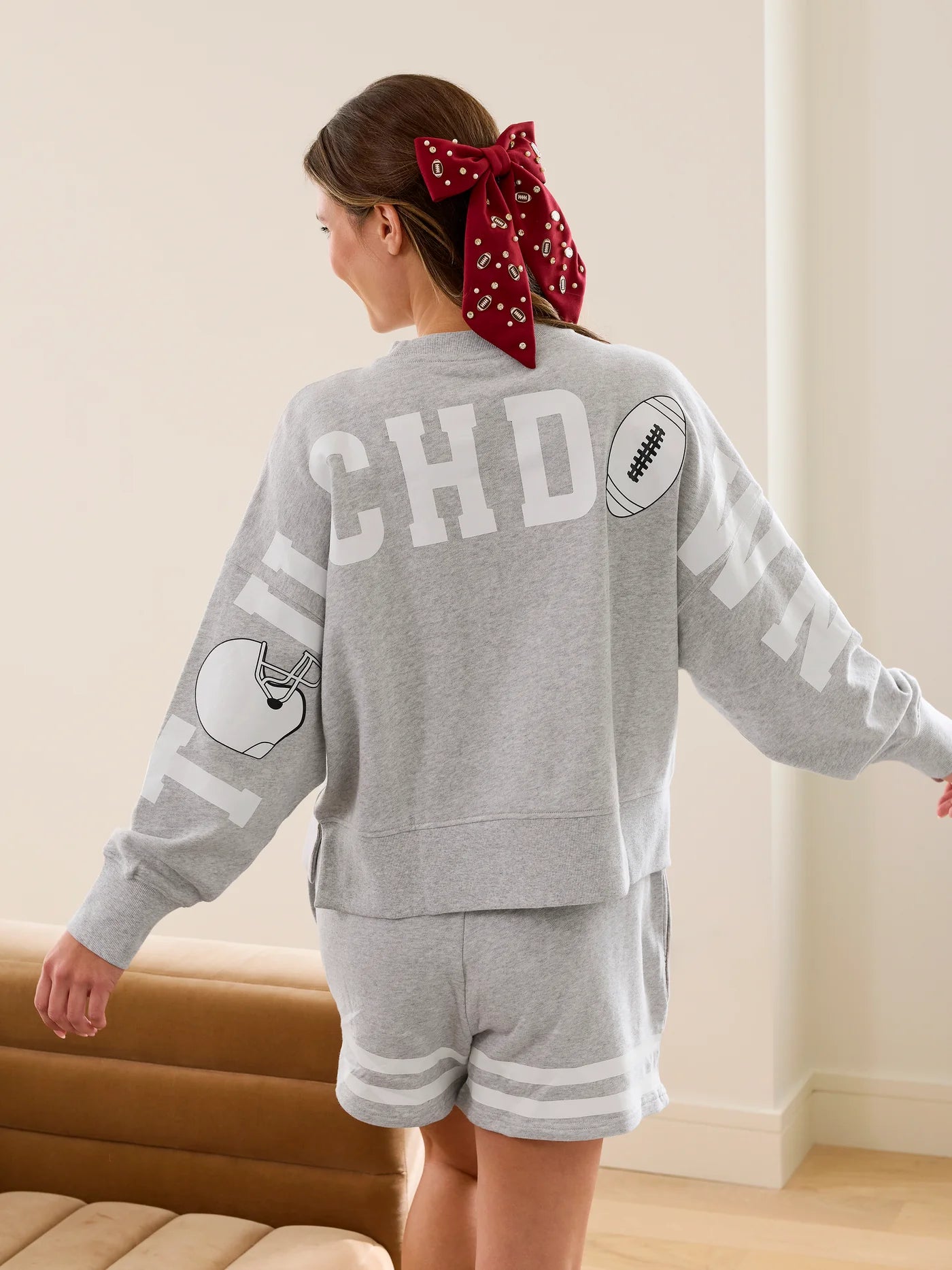 Shiraleah ‘Touchdown Relaxed Sweatshirt’