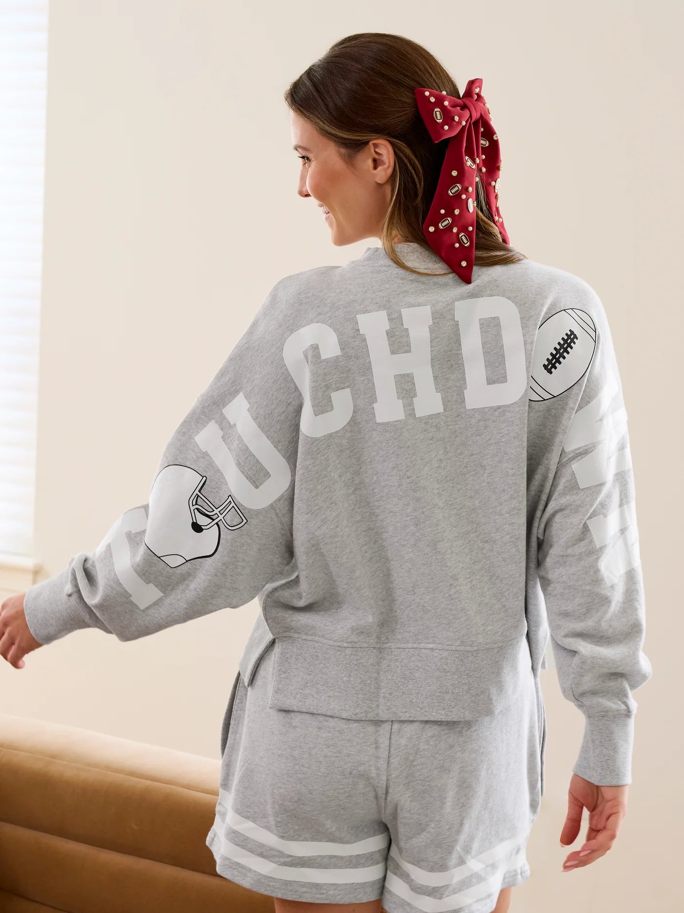 Shiraleah ‘Touchdown Relaxed Sweatshirt’