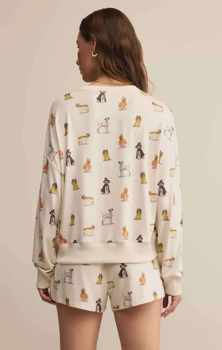 Z Supply ‘Elle Pup Ls Top’