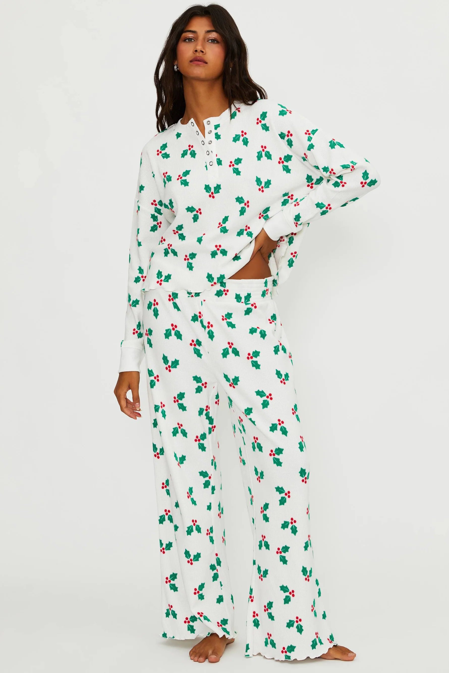 Beach Riot ‘Pacific Long Sleep Set’