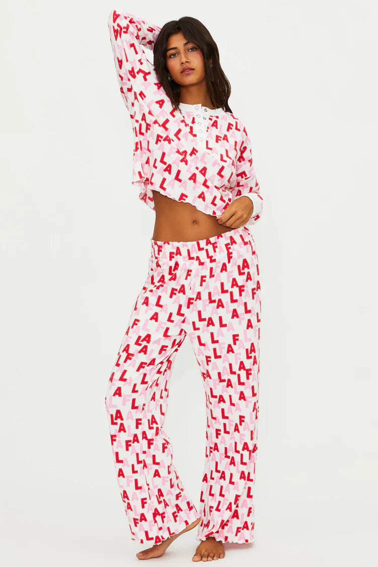 Beach Riot ‘Pacific Long Sleep Set’