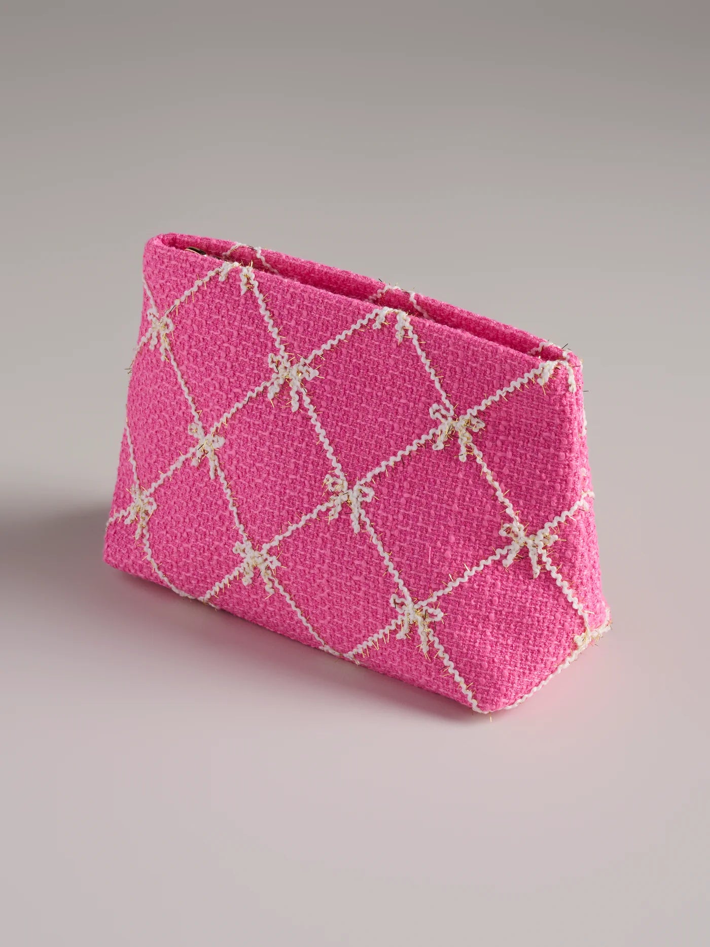 Shiraleah ‘Tinsel Bow Zip Pouch’