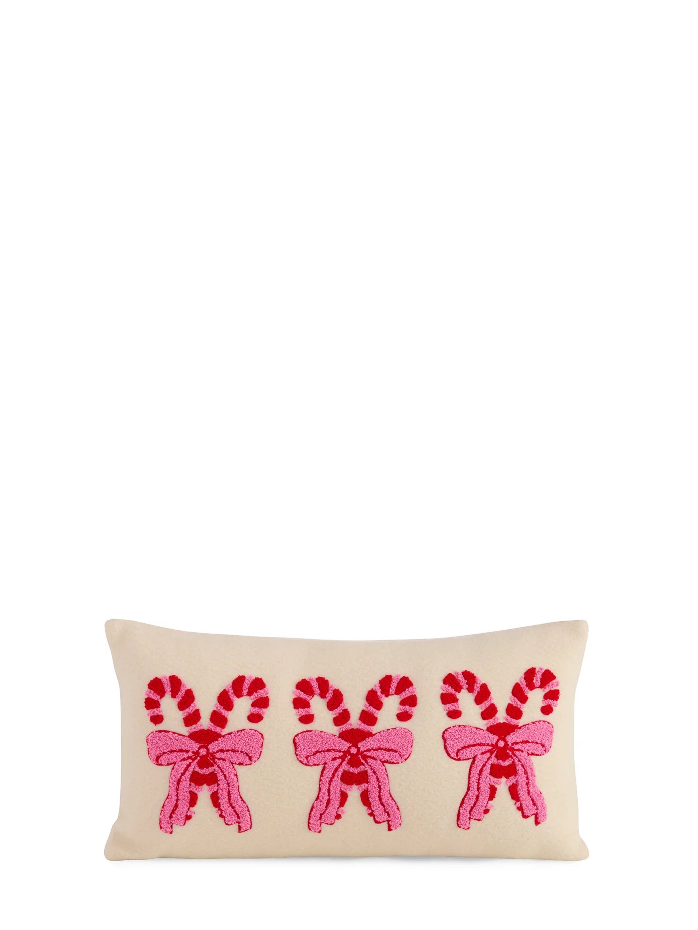 Shiraleah ‘Pretty Candy Cane Pillow’