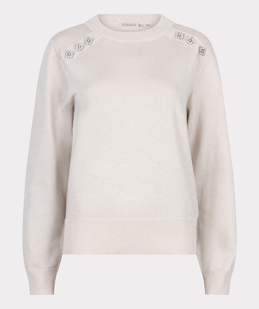Esqualo ‘Lurex Knit W Crystal Pins’
