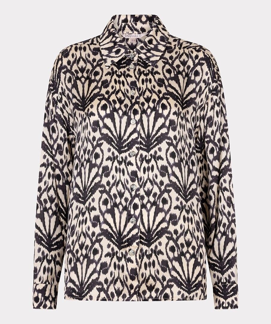 Esqualo ‘Sign Print Blouse’