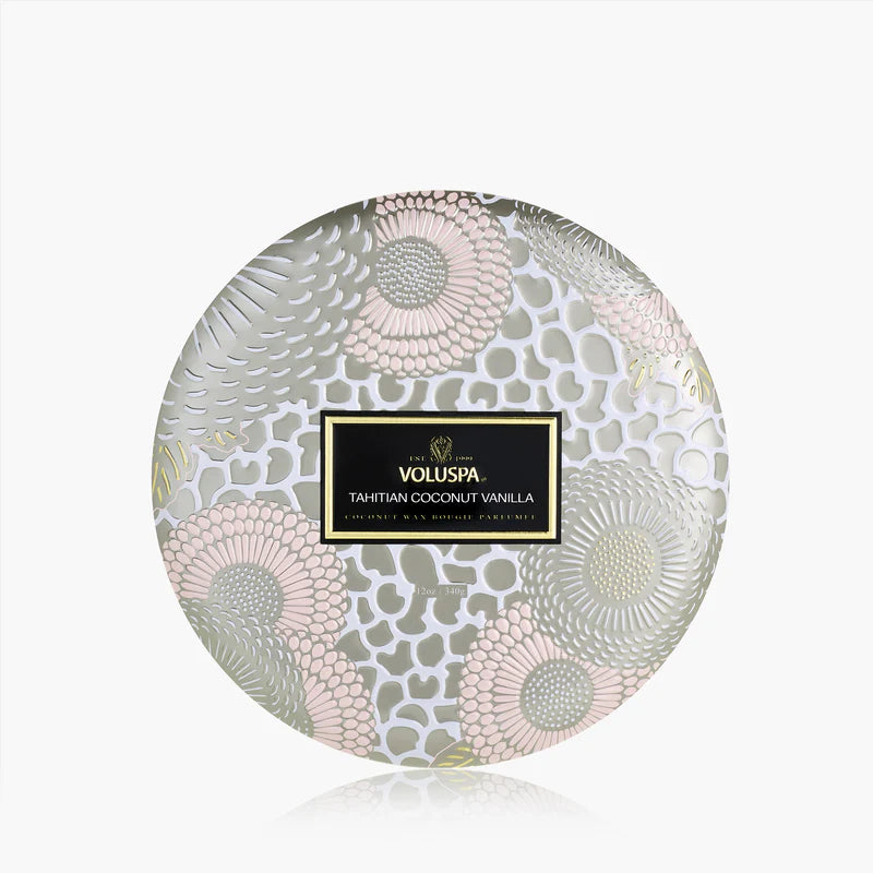 Voluspa ‘Tahitian Coconut Vanilla 3wick’