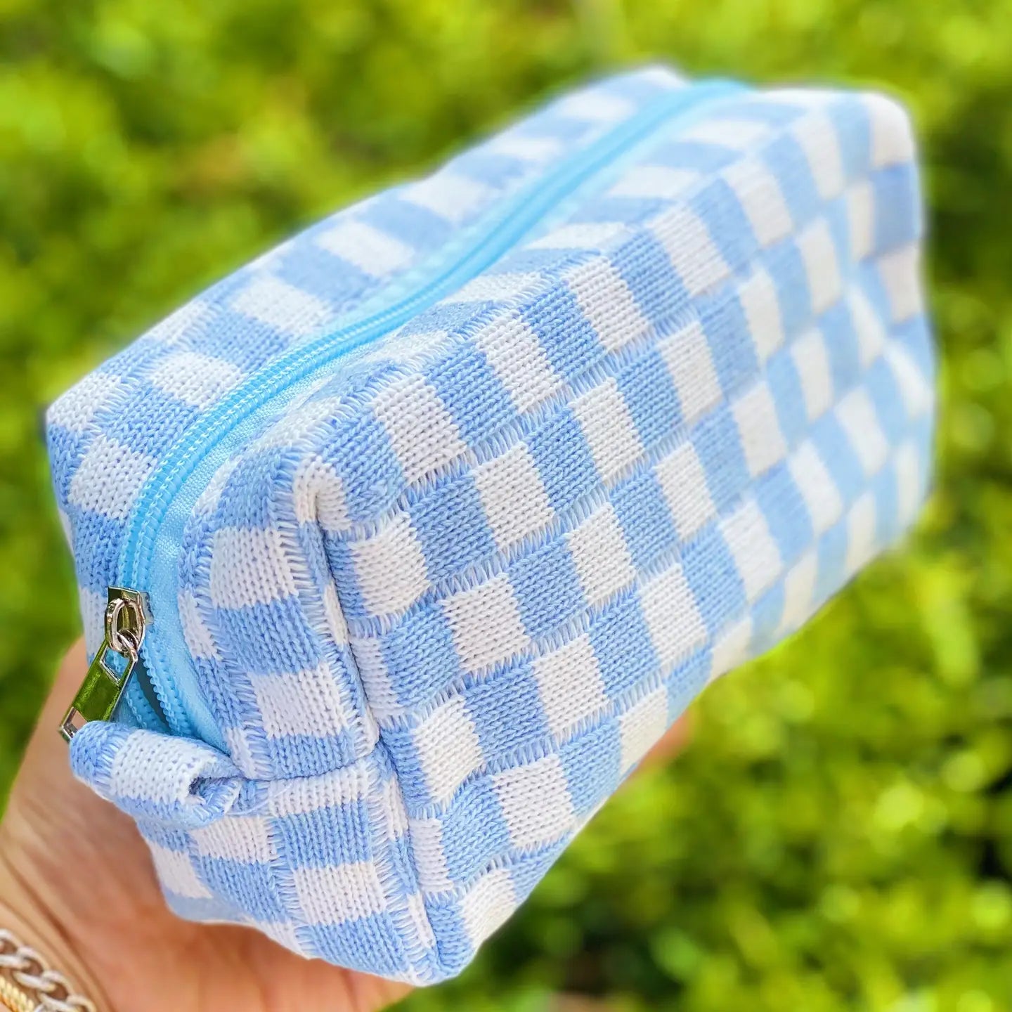 The ‘Check Yourself Cosmetic Bag’