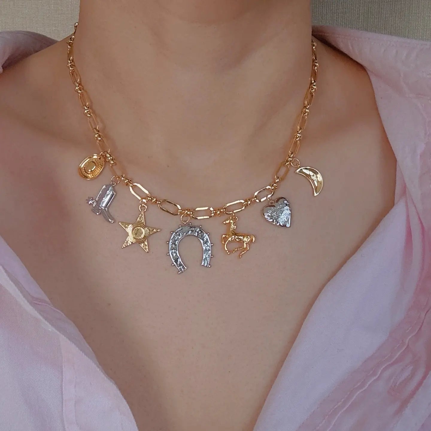 The ‘Wild Western Charm Necklace’