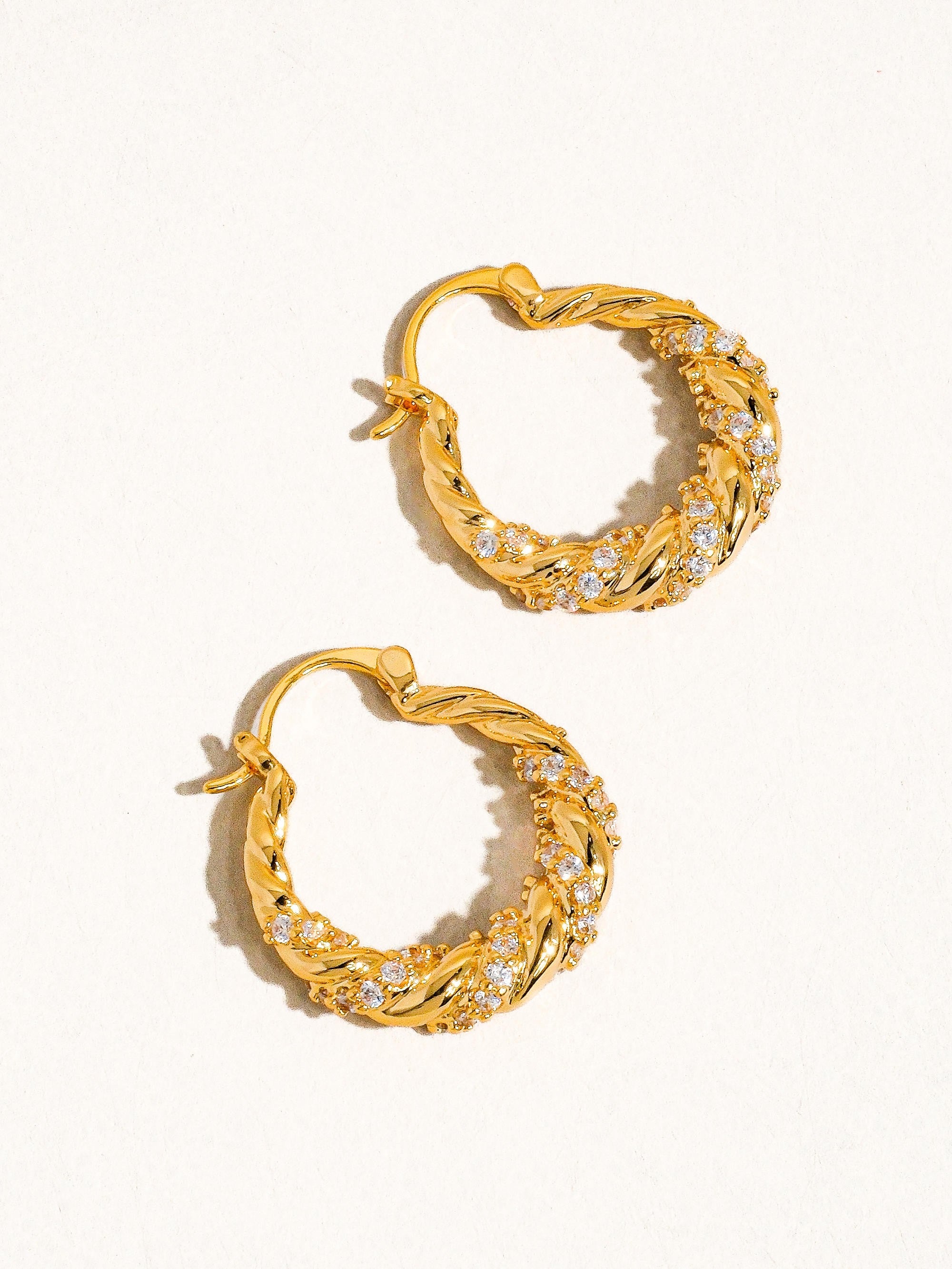 The ‘Jasper Twisted Hoop Earring’