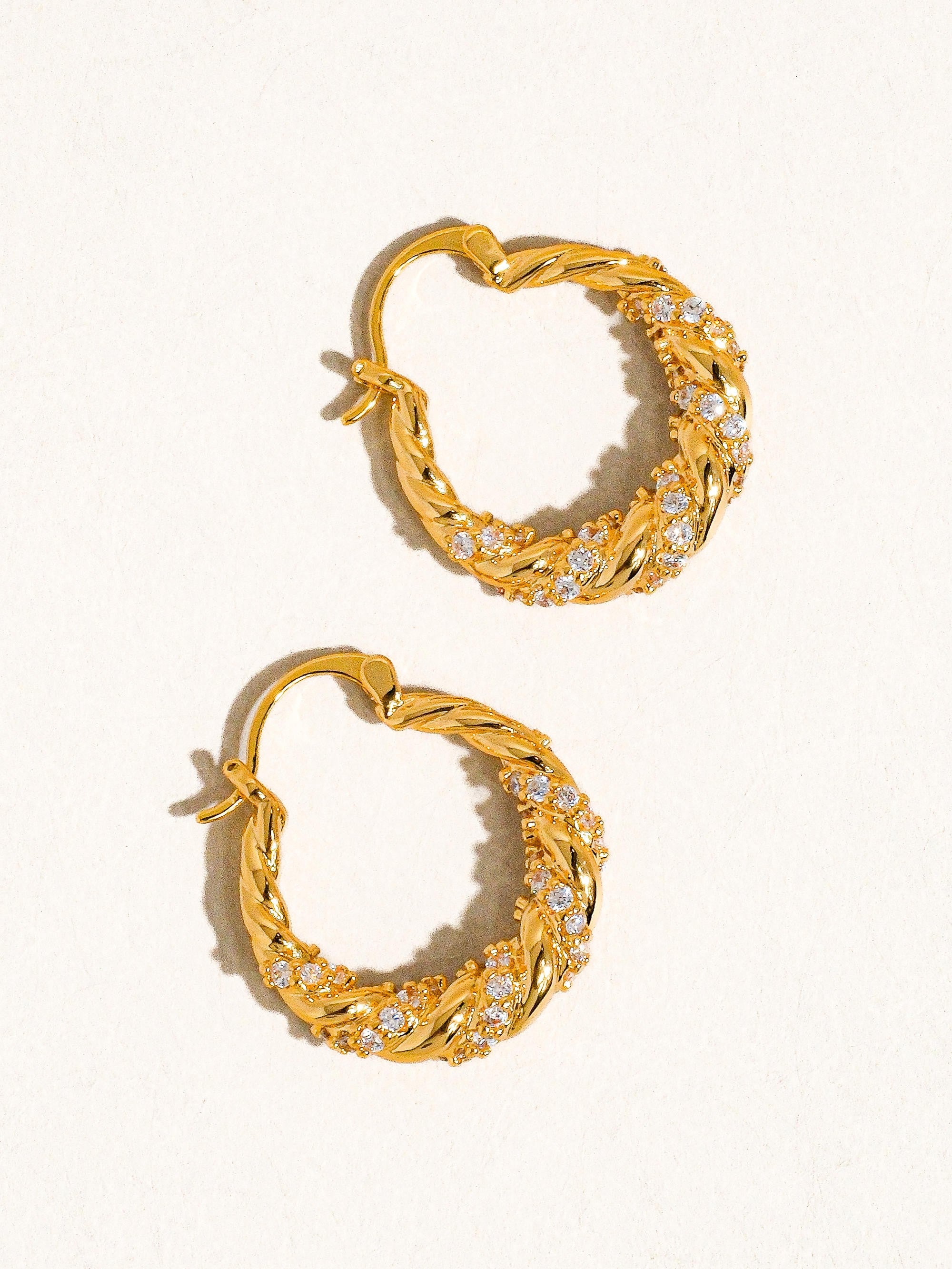 The ‘Jasper Twisted Hoop Earring’