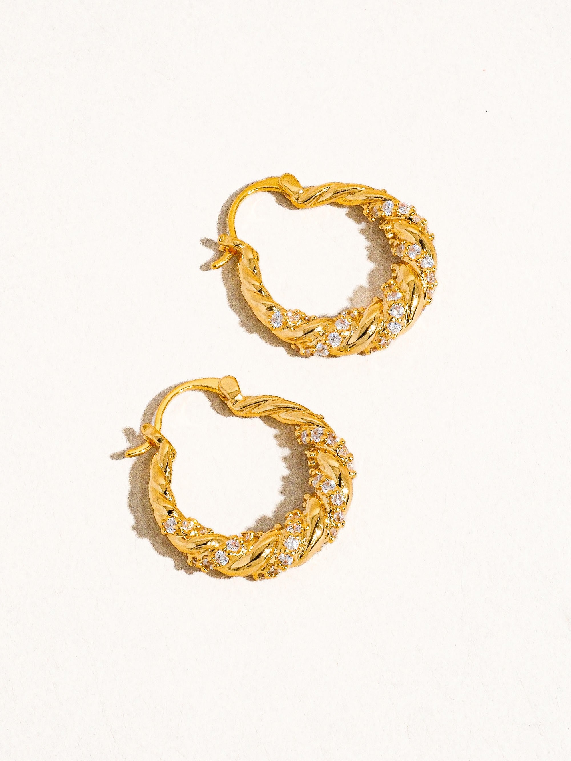 The ‘Jasper Twisted Hoop Earring’