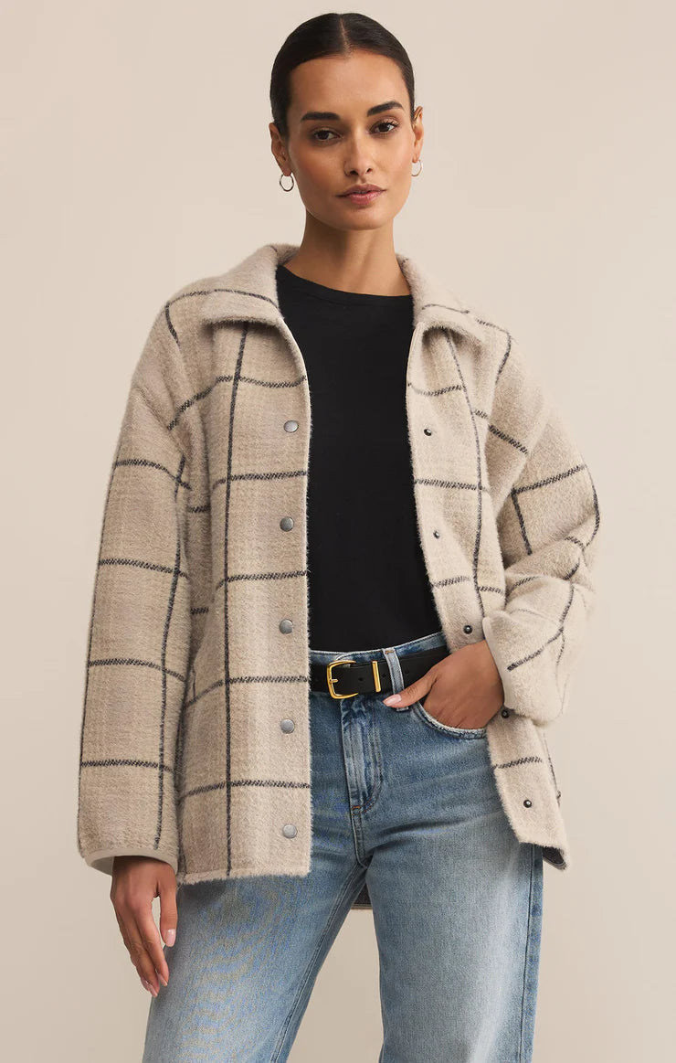 Z Supply ‘Bronx Plaid Jacket’