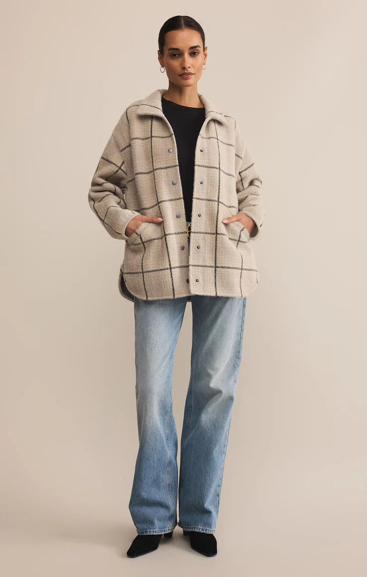 Z Supply ‘Bronx Plaid Jacket’