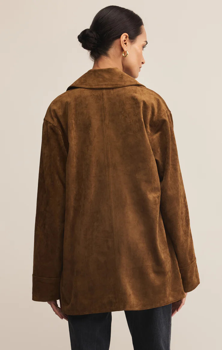 Z Supply ‘Decker Suede Chore Jacket’