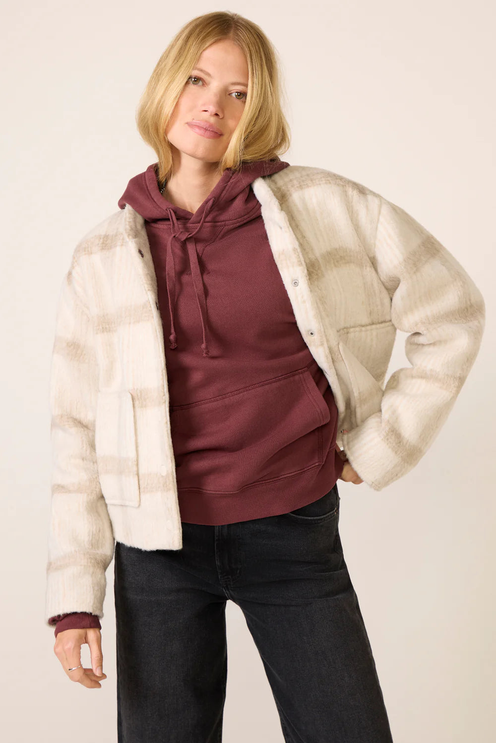 Z Supply ‘Cambridge Plaid Jacket’