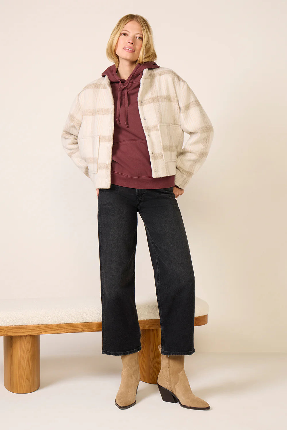 Z Supply ‘Cambridge Plaid Jacket’