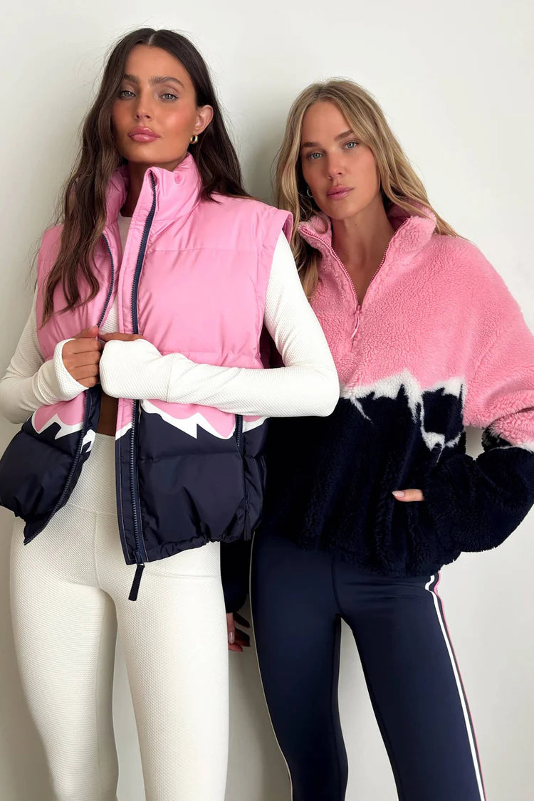 Beach Riot ‘Leona Sherpa Top’