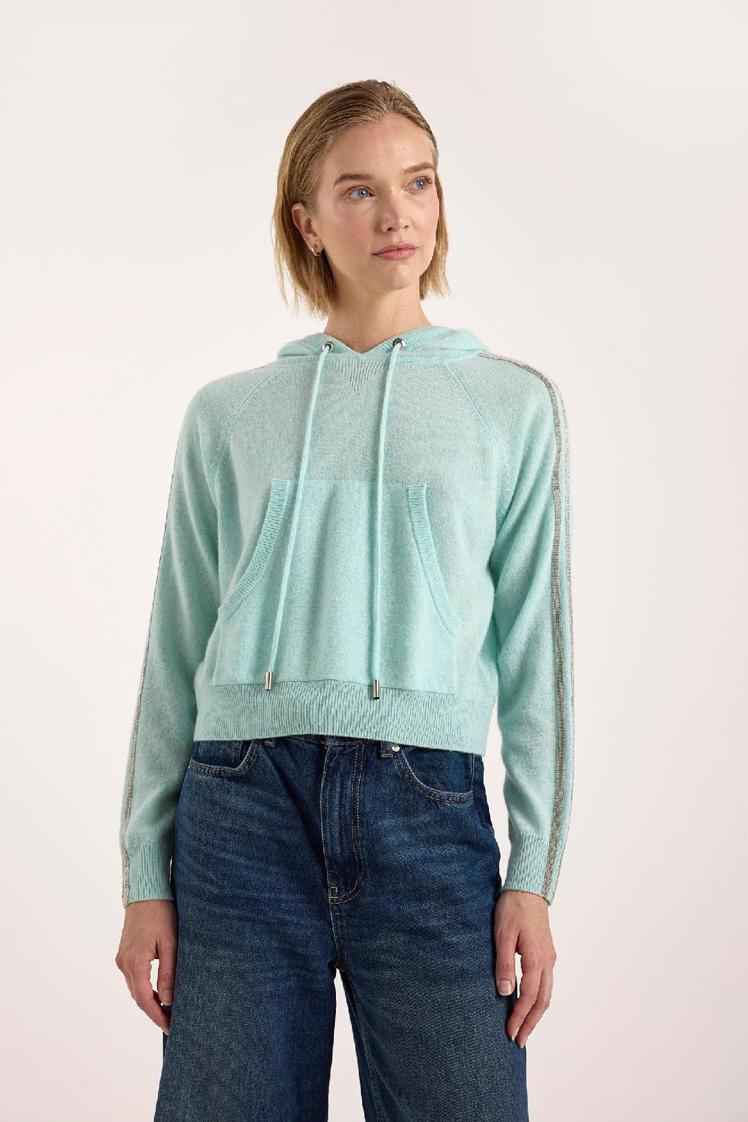 Brodie 'Bree Bead Overarm Hoodie'