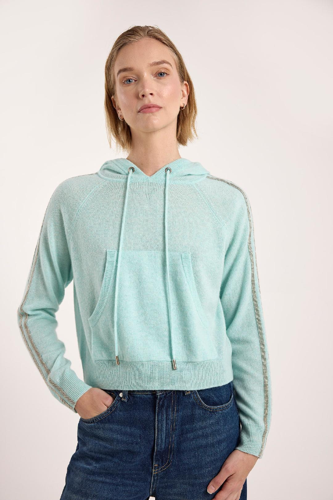 Brodie 'Bree Bead Overarm Hoodie'