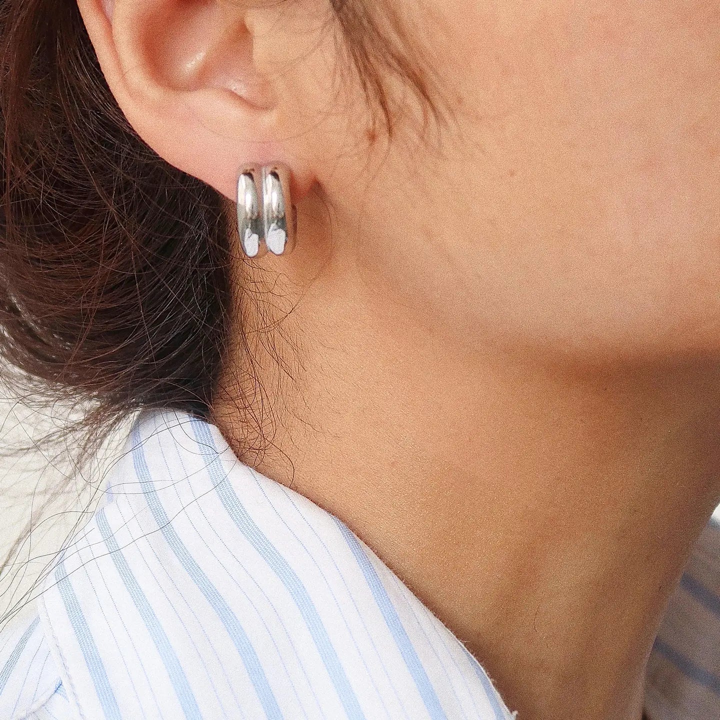 The ‘Emma Double C-hoop Earring’