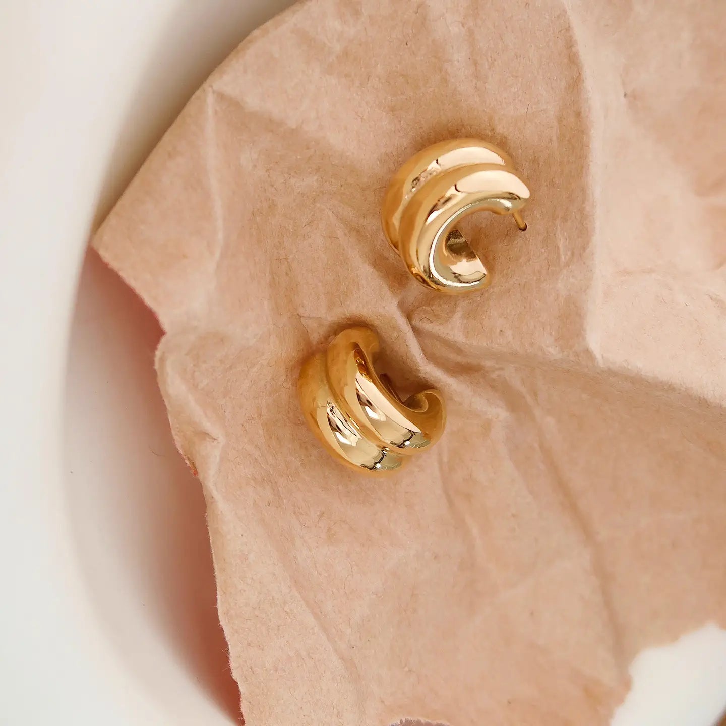 The ‘Emma Double C-hoop Earring’