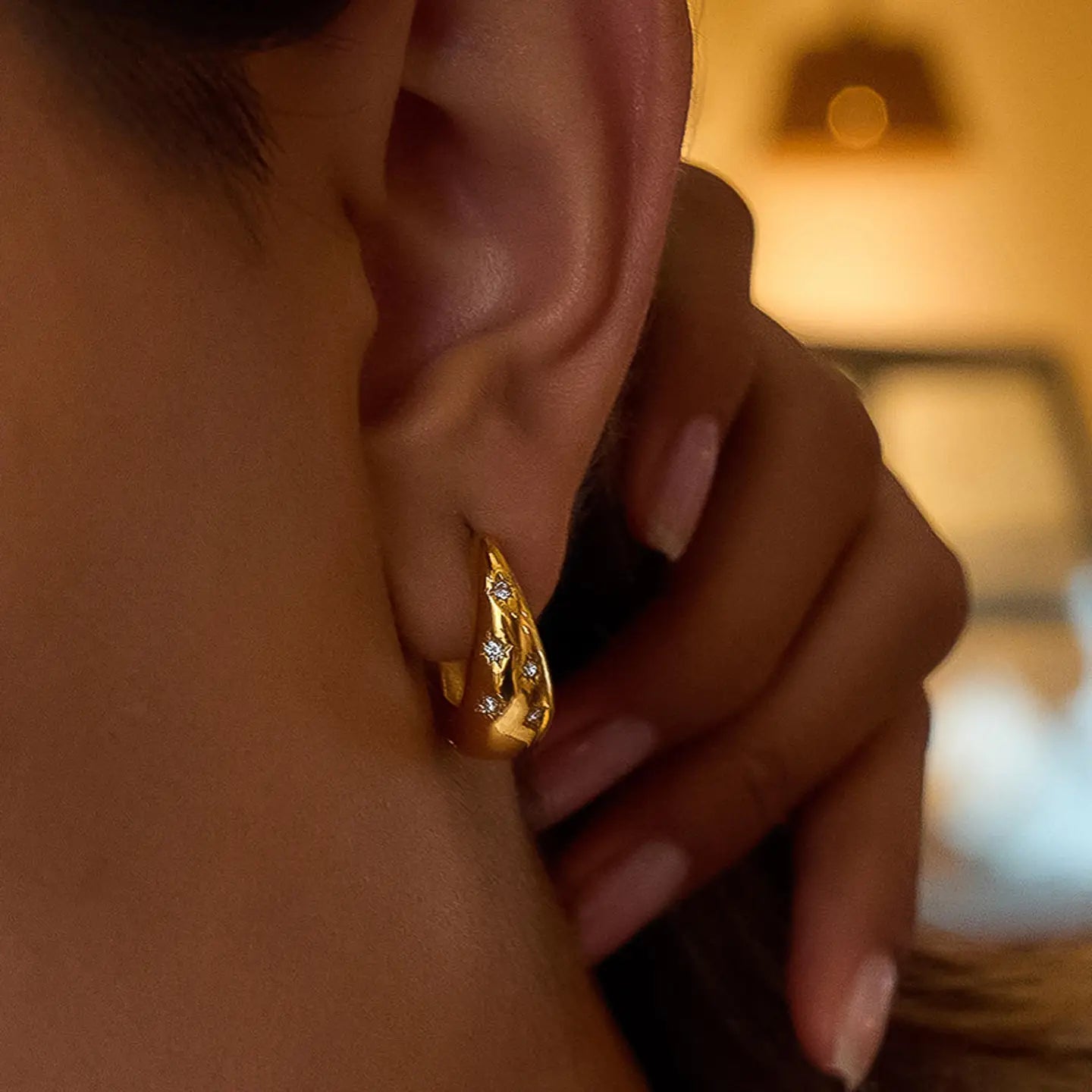 The ‘Solira Star Hoop Earring’