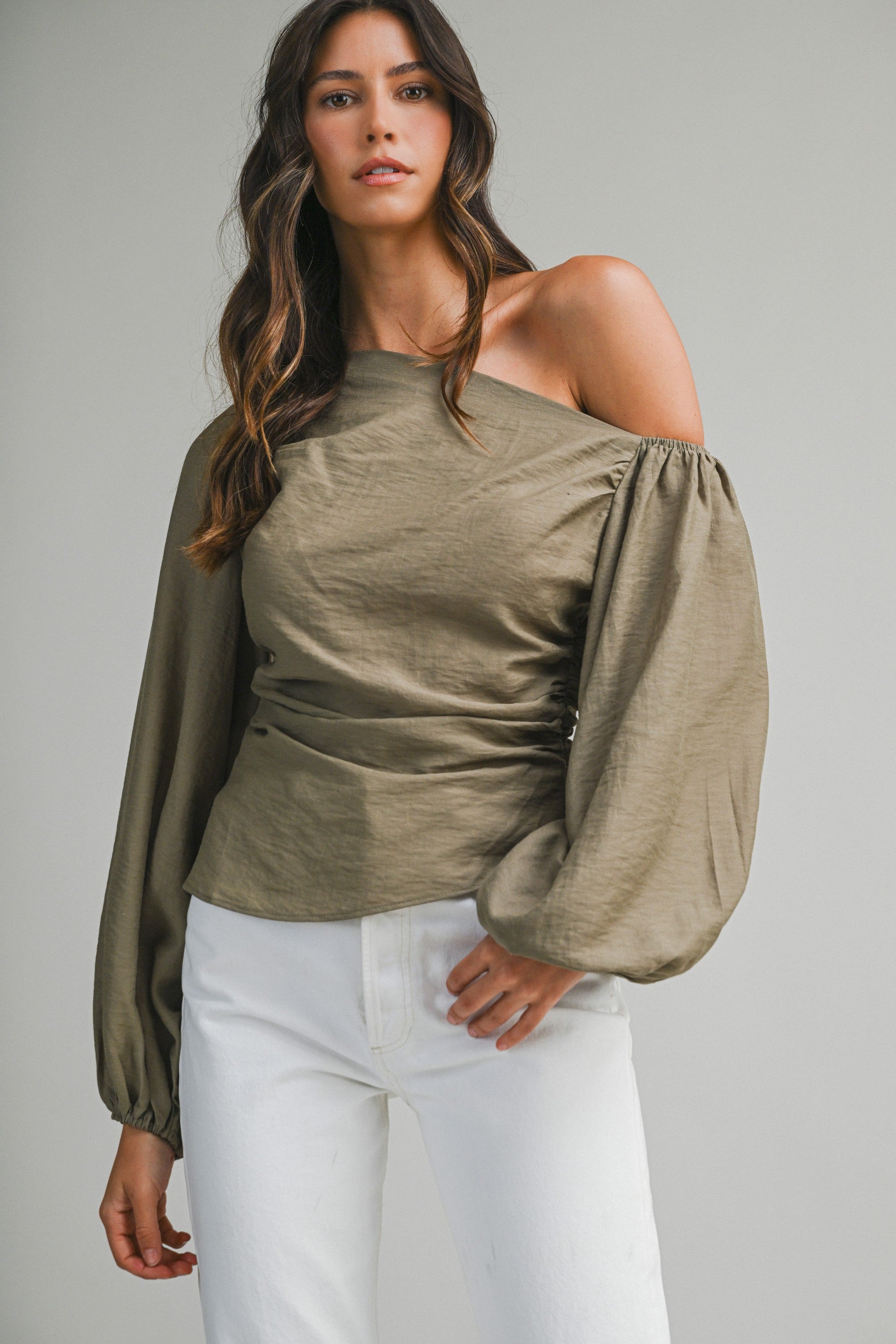 The ‘Grace One Shoulder Top’