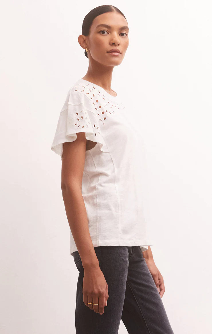 Z Supply ‘Alanis Embroidered Top’