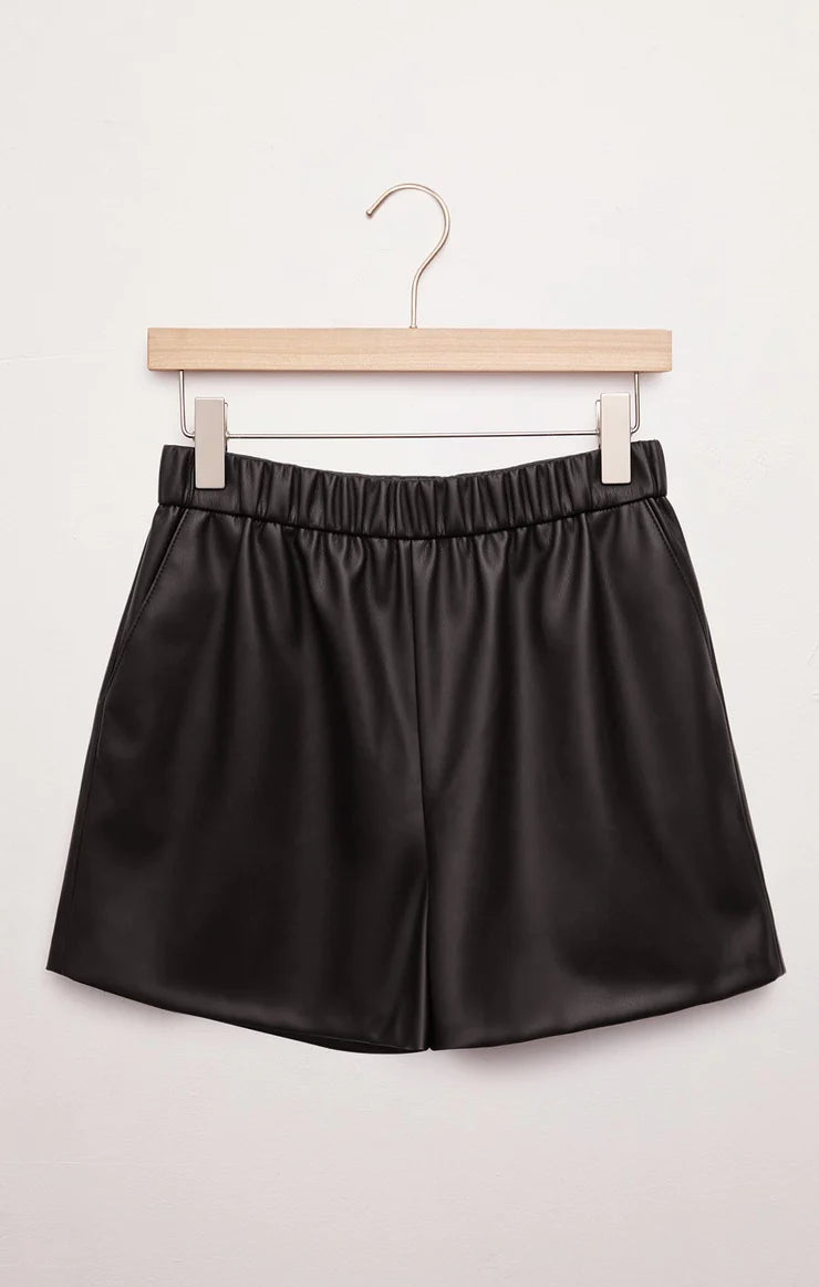 Z Supply ‘Tia Faux Leather Short’