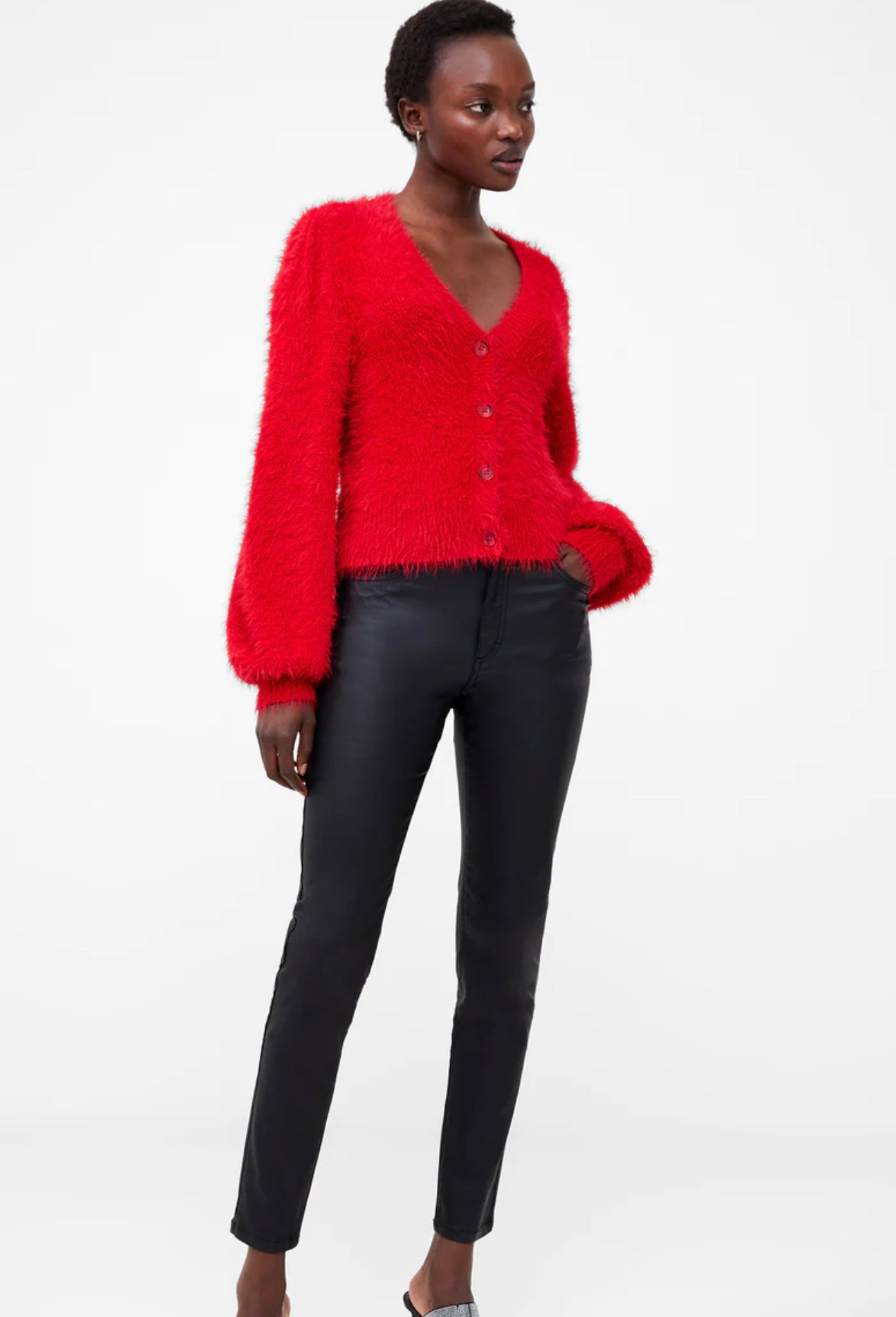 French Connection ‘Meena Fluffy Ls Cardigan’