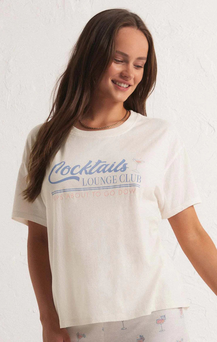 Z Supply ‘Cocktails Lounge Tee’