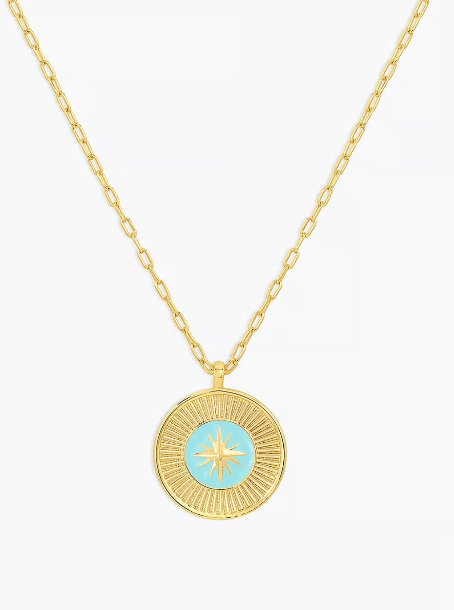 Gorjana ‘Compass Pendant Necklace’