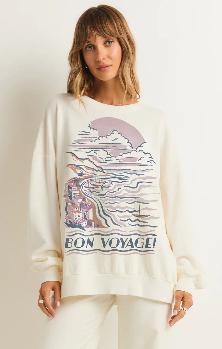 Z Supply ‘Bon Voyage Sunday Sweatshirt’