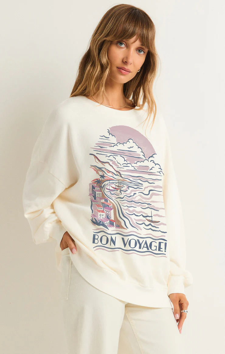 Z Supply ‘Bon Voyage Sunday Sweatshirt’