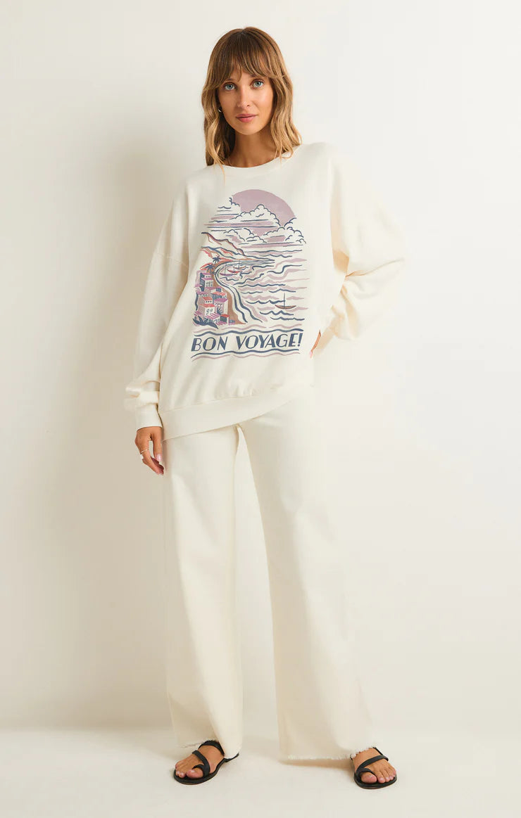 Z Supply ‘Bon Voyage Sunday Sweatshirt’