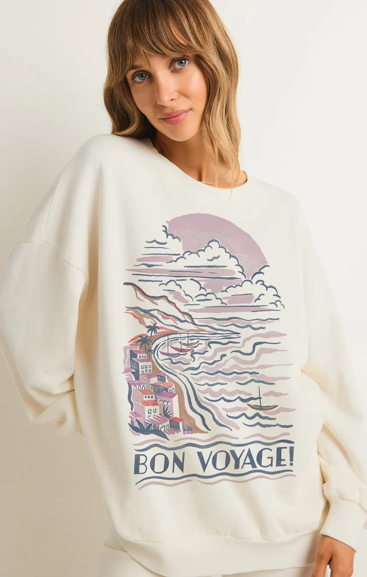 Z Supply ‘Bon Voyage Sunday Sweatshirt’