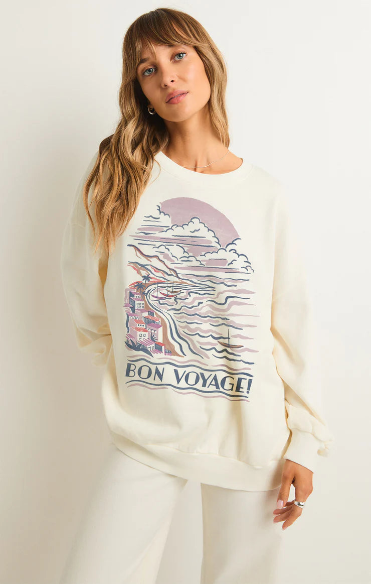 Z Supply ‘Bon Voyage Sunday Sweatshirt’