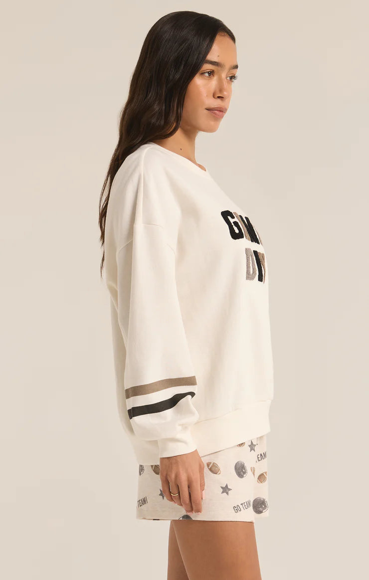 Z Supply ‘Oversized Gameday Sweatshirt’