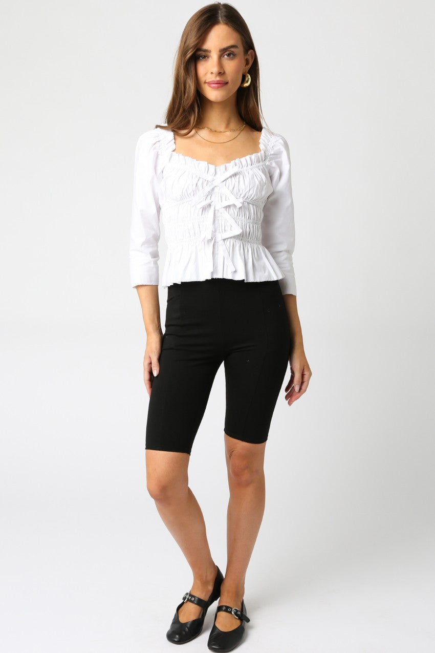 The ‘Riley Ruffle Blouse’