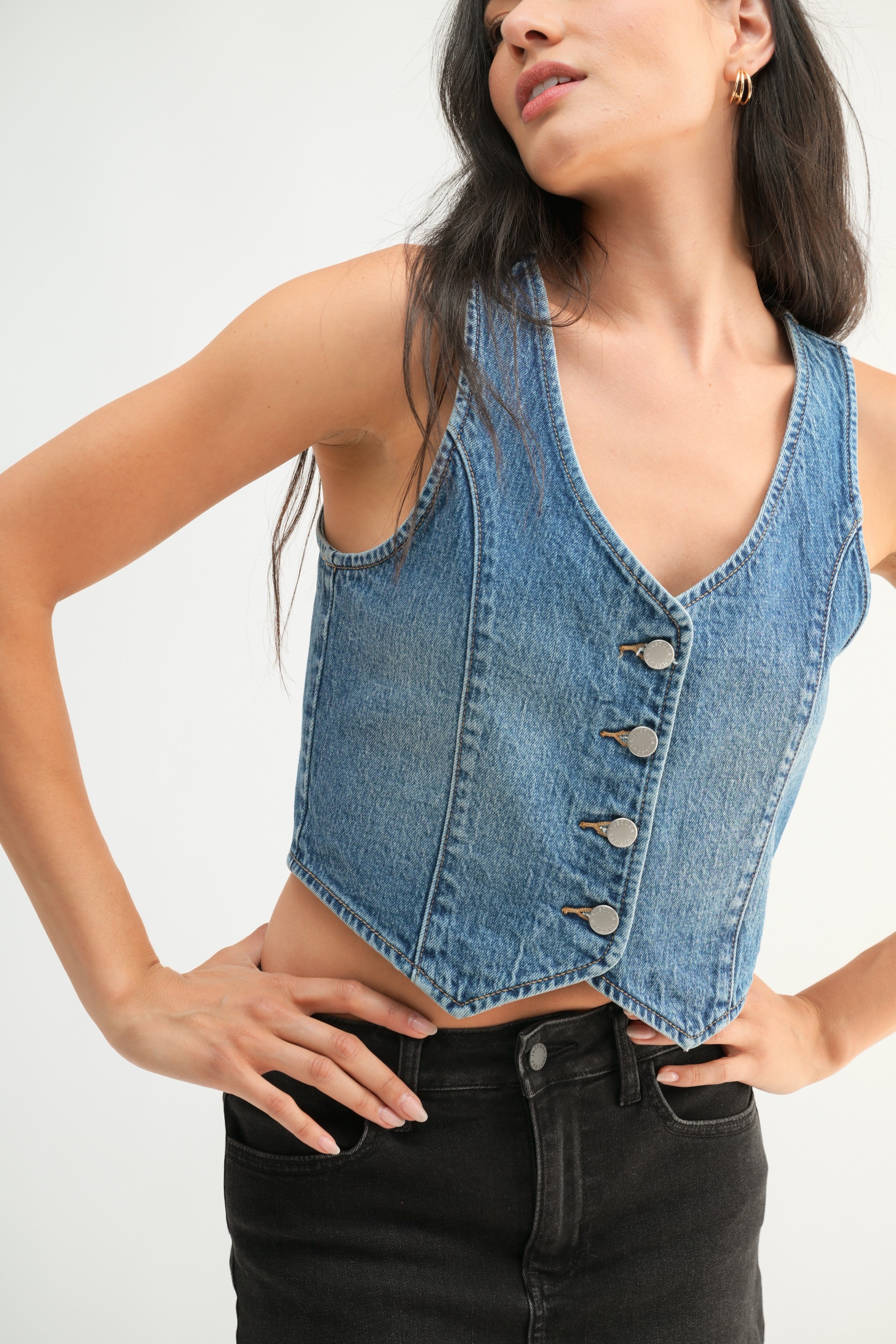 The ‘Classic Denim Vest’