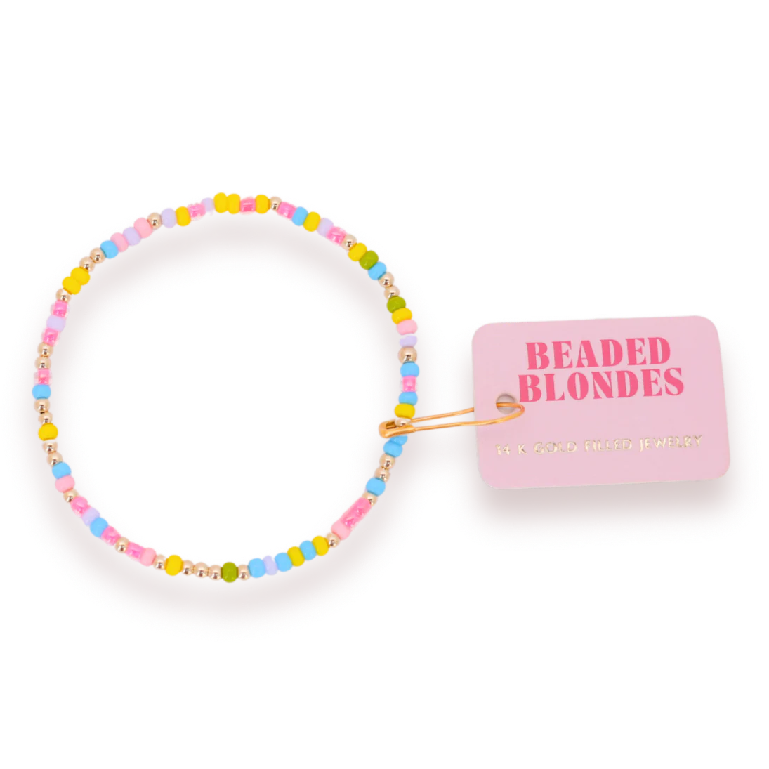 Beaded Blondes ‘Pastel Sprinkle Bracelet’