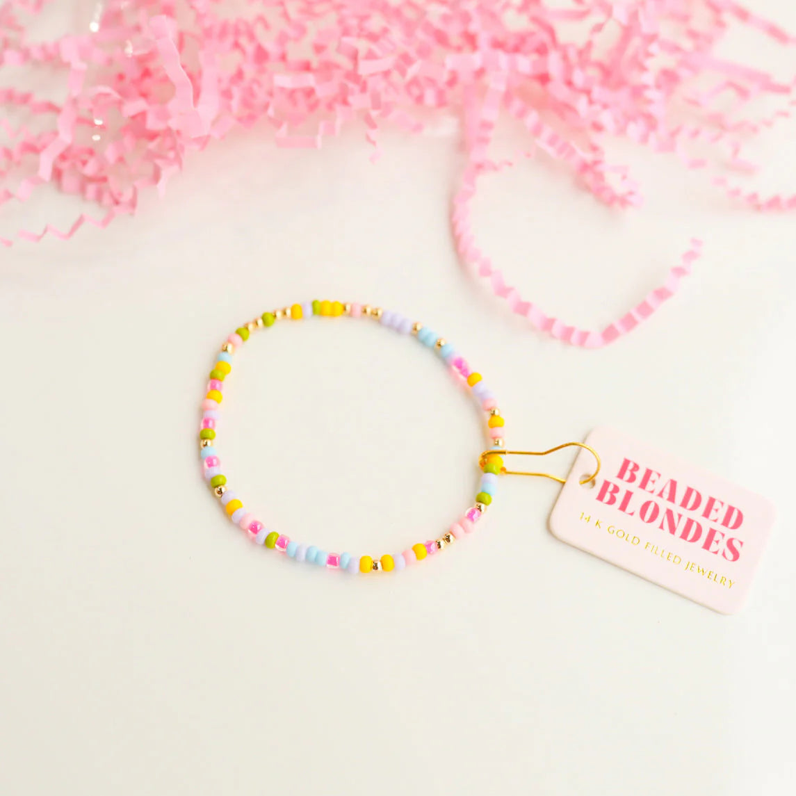 Beaded Blondes ‘Pastel Sprinkle Bracelet’