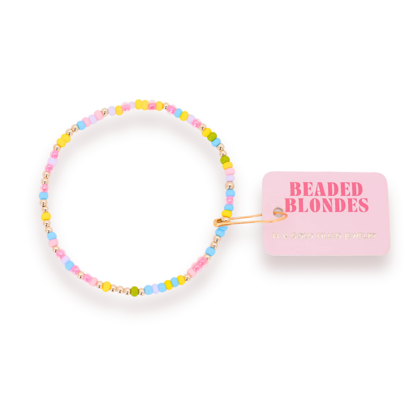 Beaded Blondes ‘Pastel Sprinkle Bracelet-kids’