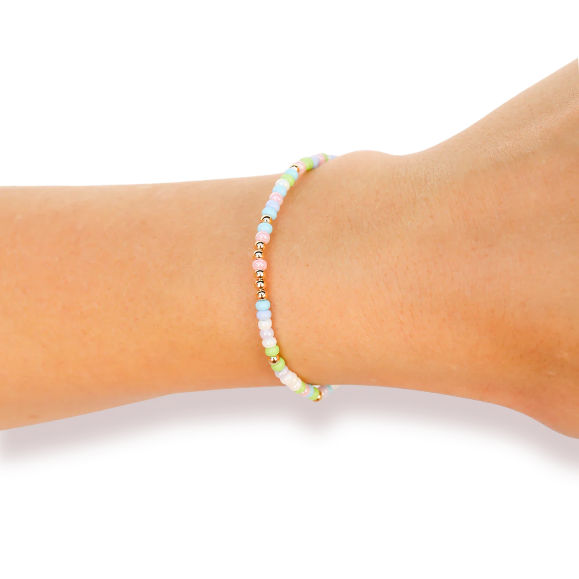 Beaded Blondes ‘Pastel Spring Sprinkle Bracelet’