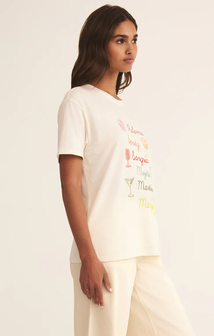 Z Supply ‘Cocktails Boyfriend Tee’