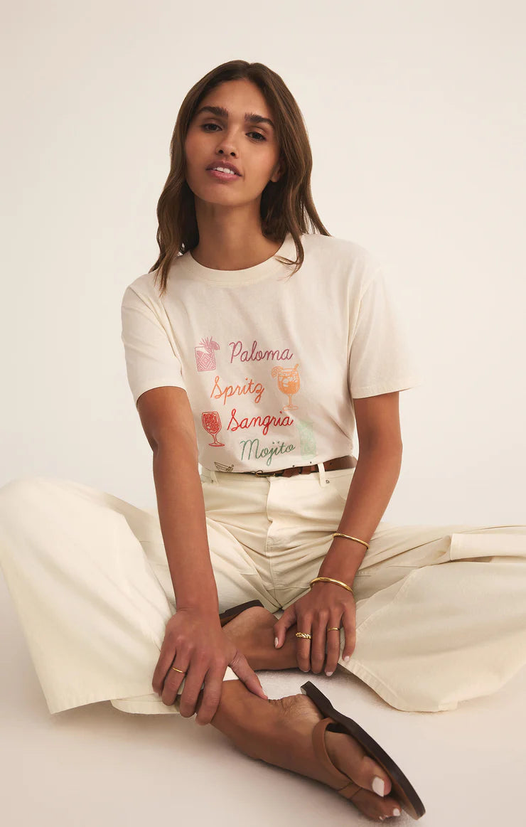 Z Supply ‘Cocktails Boyfriend Tee’