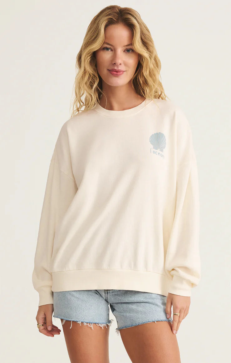 Z Supply ‘L'ocean Sunday Sweatshirt’