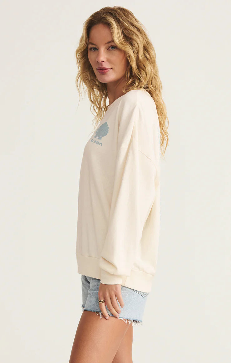 Z Supply ‘L'ocean Sunday Sweatshirt’