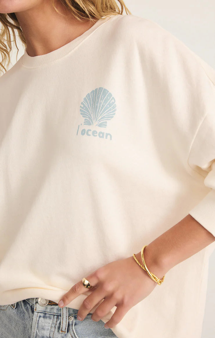 Z Supply ‘L'ocean Sunday Sweatshirt’